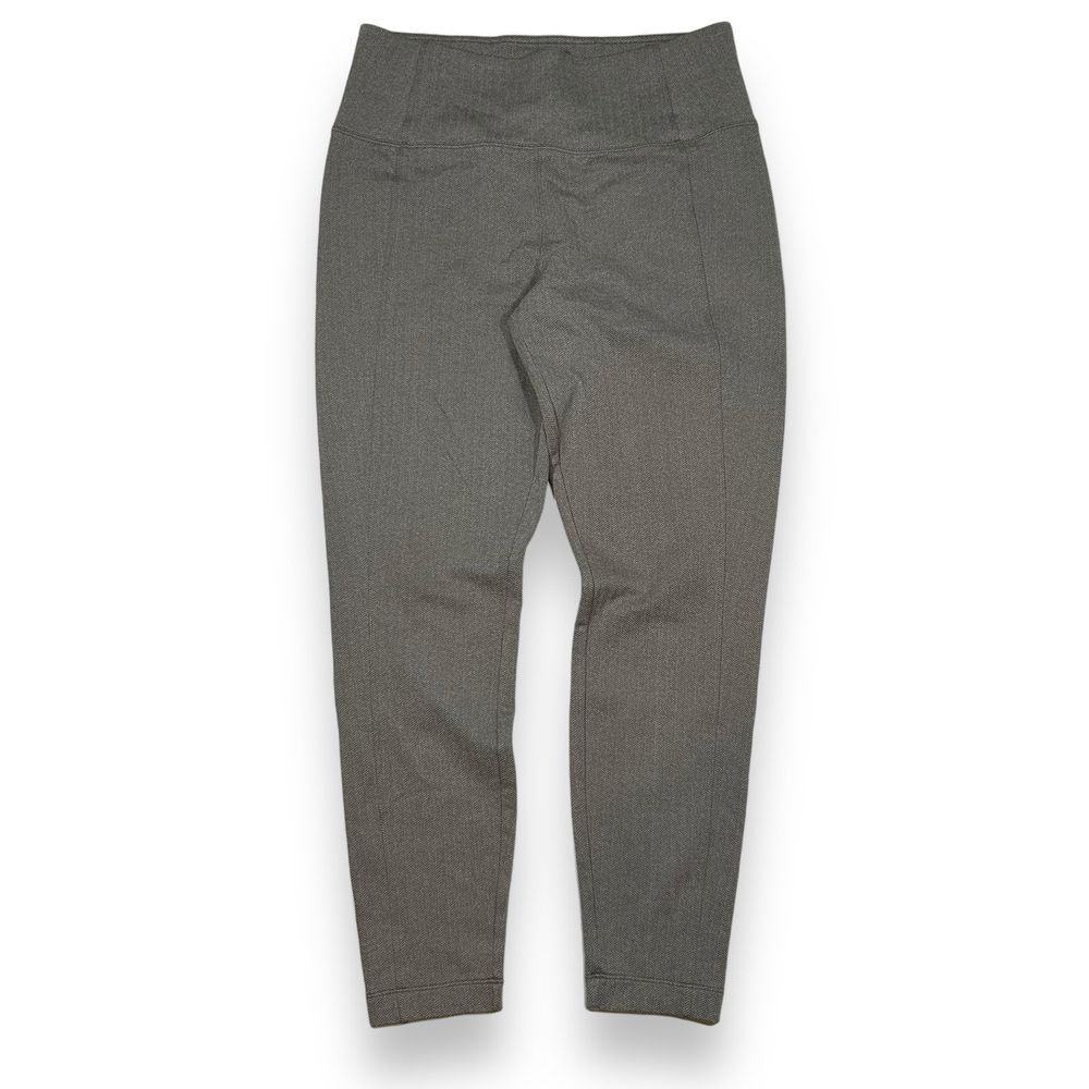 Athleta Delancey‎ Hereingbone Tights Leggings Womens Medium Gray
